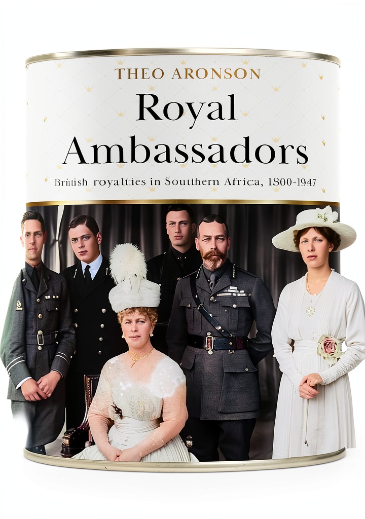 'Theo Aronson Royal History Series Kindle edition on a tablet'