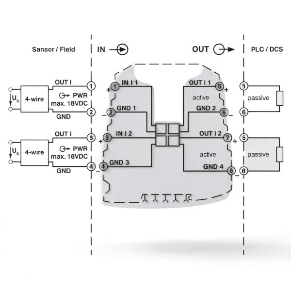Mini Loop Powered Isolator MCR-SL-2CP Generic-3
