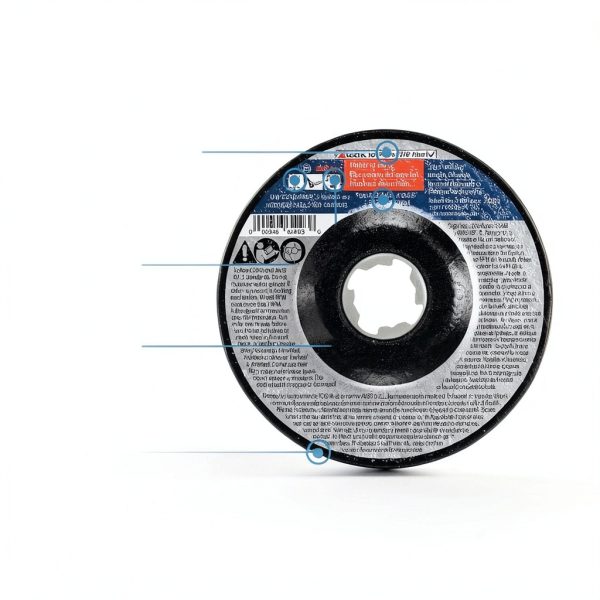 BOSCH 4-1/2 In XLOCK Metal Grinding Wheels 3 Pack 30 Grit-1