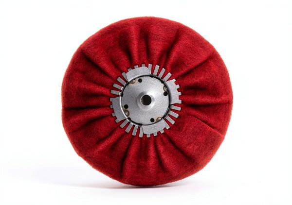 Satin Airway Finishing Disc for Angle Grinder Maroon 9x3 5/8 Arbor-1