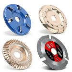 Angle Grinder Wood Carving Disc Grinding Wheel, Attachments Wood Cutting Wheel Shaping Disc, Wood Shaper for Angle Grinder 4 1/2 inch with 5/8 & 7/8 Arbor-0