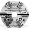 Wood Deck Removal Tool 4-1/2 in Diamabrush Angle Grinder Wheel-7