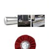 Satin Airway Finishing Disc for Angle Grinder Maroon 9x3 5/8 Arbor-6