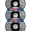 BOSCH 4-1/2 In XLOCK Metal Grinding Wheels 3 Pack 30 Grit-0