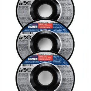 BOSCH 4-1/2 In XLOCK Metal Grinding Wheels 3 Pack 30 Grit-0