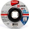Makita X Lock 4-1/2 36 Grit Metal Grinding Wheel for Angle Grinders-0