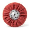 Satin Airway Finishing Disc for Angle Grinder Maroon 9x3 5/8 Arbor-0