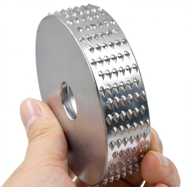 Steel Grinding Wheel 2.95in for Angle Grinder Spikes Carving Disc-2